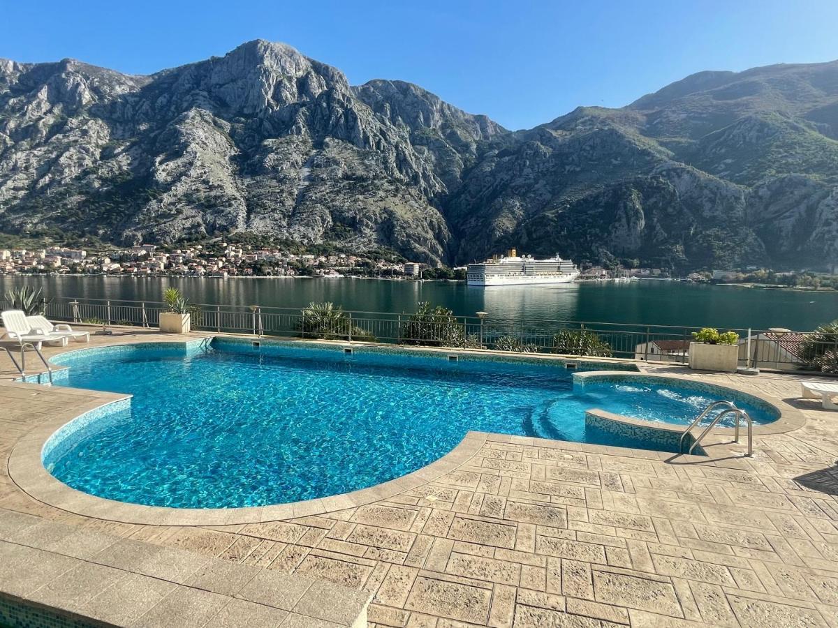 Apartmán Stunning View To Kotor Bay And Old Town - C2 Vista Muo Exteriér fotografie